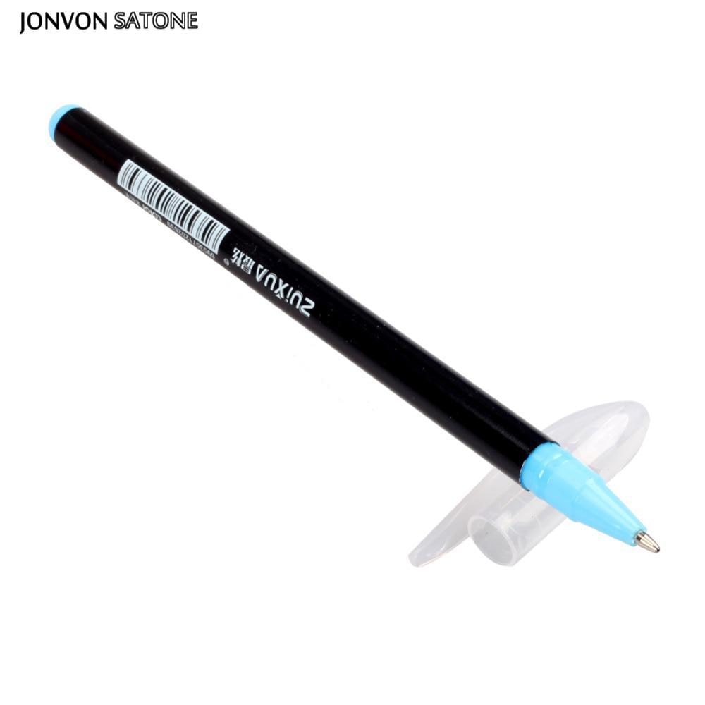 Caneta Escolar em gel 48 cores - Jonvon Satone - Ponta: 1.0mm Caru Store