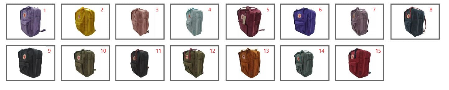 Mochila Kanken para notebook Caru Store