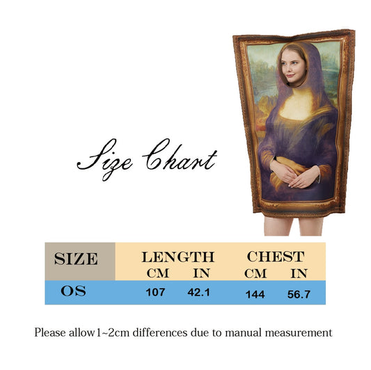 Fantasia Adulto Monalisa Caru Store