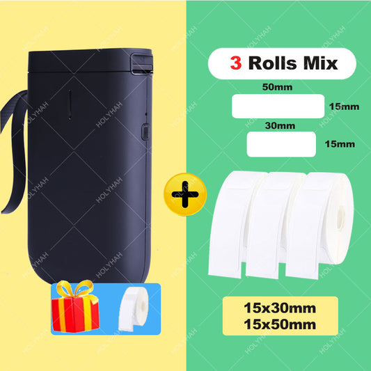 Niimbot D11 impressora térmica de etiquetas de bolso portátil sem fio bluetooth Caru Store