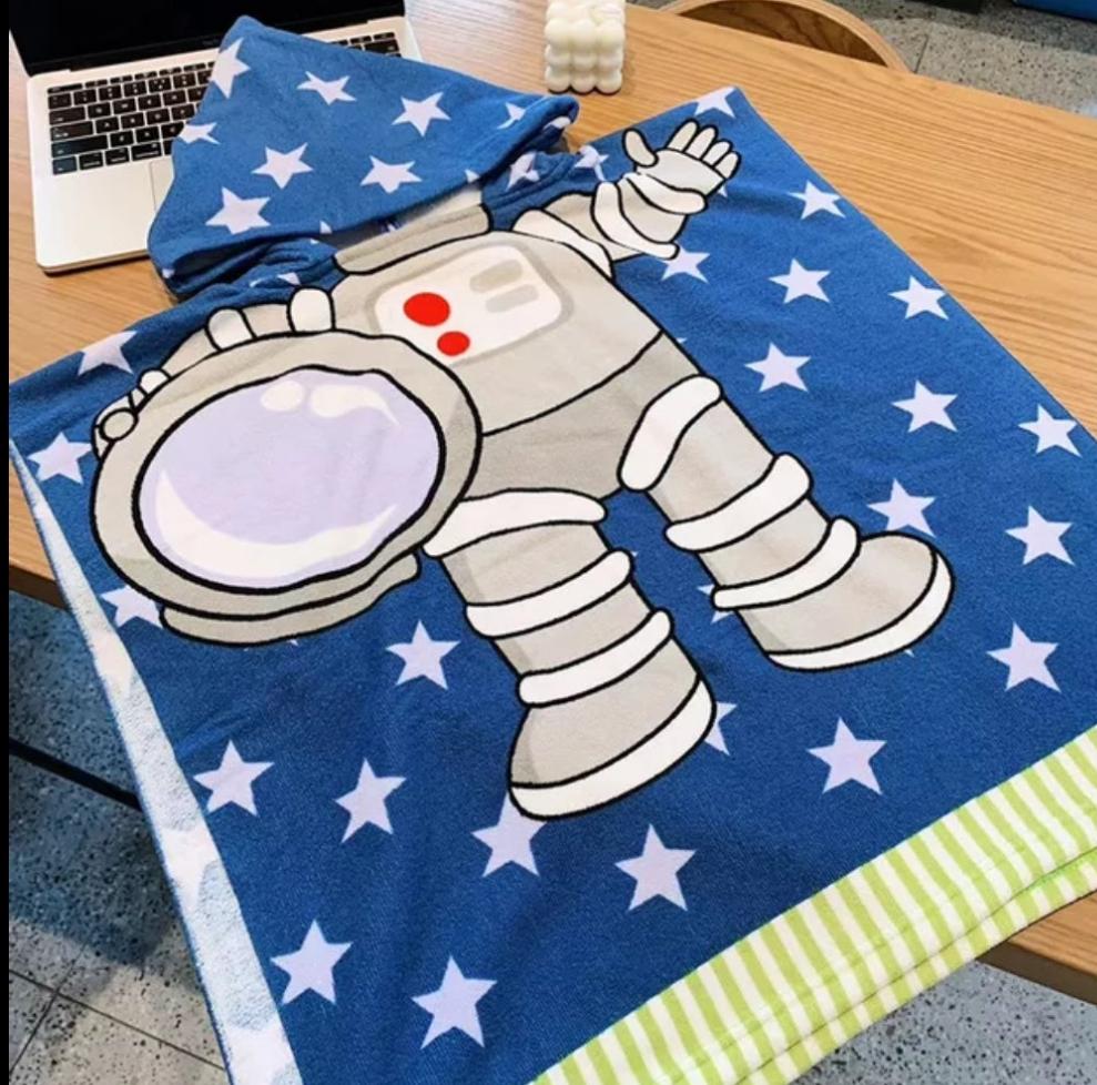 Toalha Roupão Infantil com capuz *** pronta entrega *** Caru Store