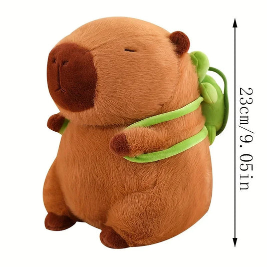 23cm capivara simulação de pelúcia capibara anime brinquedo fofo boneca bonito animais de pelúcia boneca macia presente de ação de graças de natal CaruStore