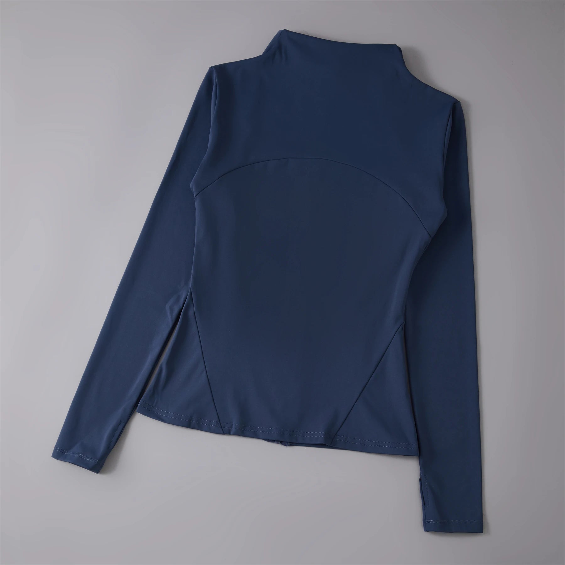 Roupas de yoga blusão roupas esportivas mulher correndo manga longa moletom jaquetas esportivas topo feminino treino topos activewear CaruStore