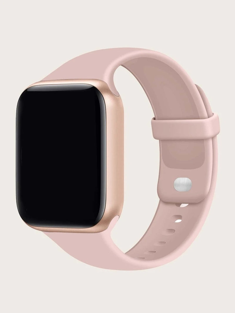 Pulseira de silicone simples compatível com Apple Watch *** pronta entrega *** Caru Store