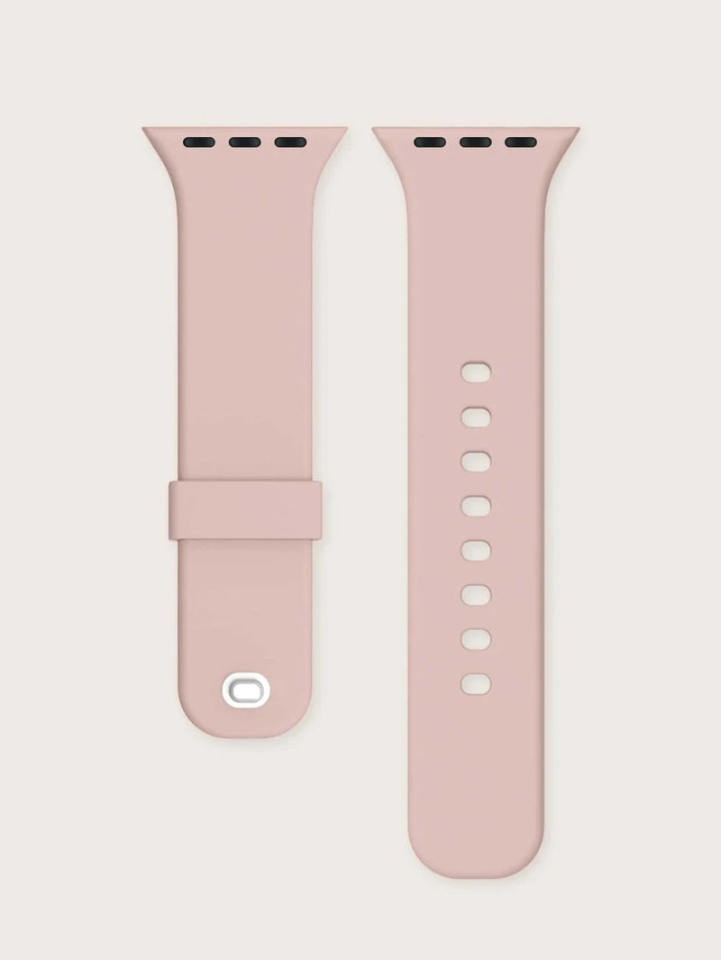 Pulseira de silicone simples compatível com Apple Watch *** pronta entrega *** Caru Store