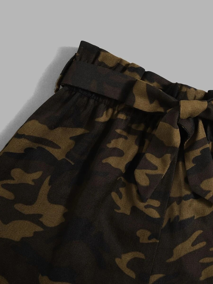 Short infantil Camuflagem *** pronta entrega *** Caru Store