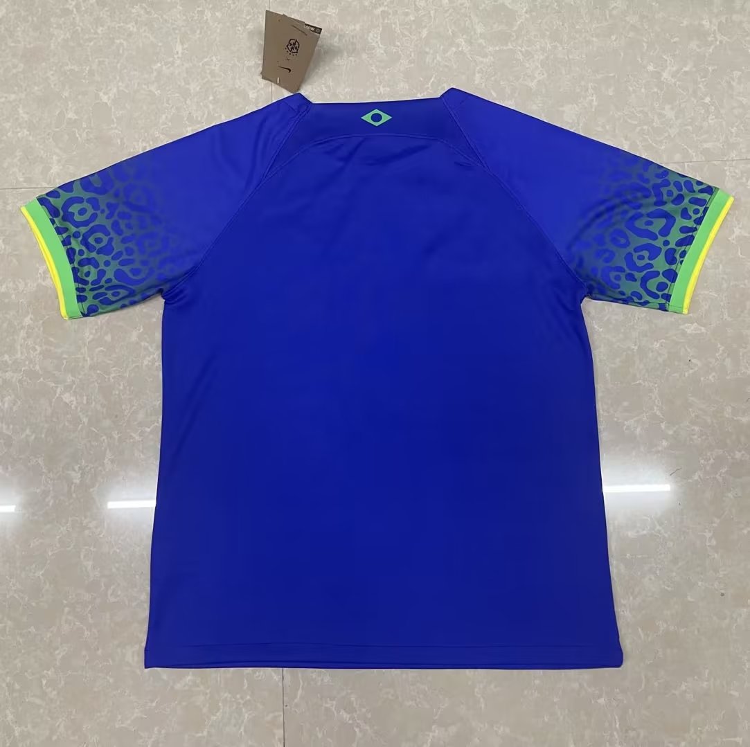 Camisa do Brasil Azul Torcedor Masculino - Copa 2022 Caru Store