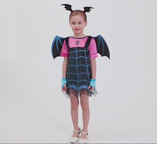 Fantasia Vampirina Disney Cosplay, Halloween, Carnaval, Aniversários