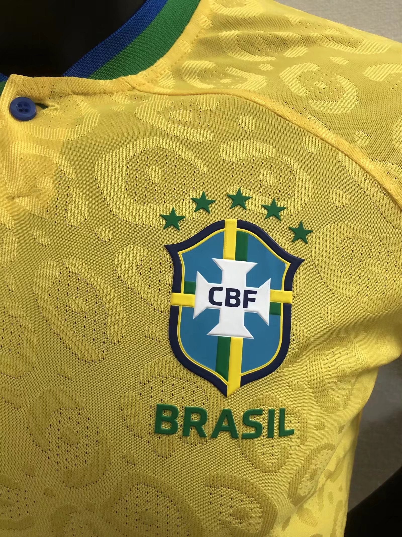 Camisa do Brasil - Amarela JOGADOR Masculino - Copa 2022 Caru Store