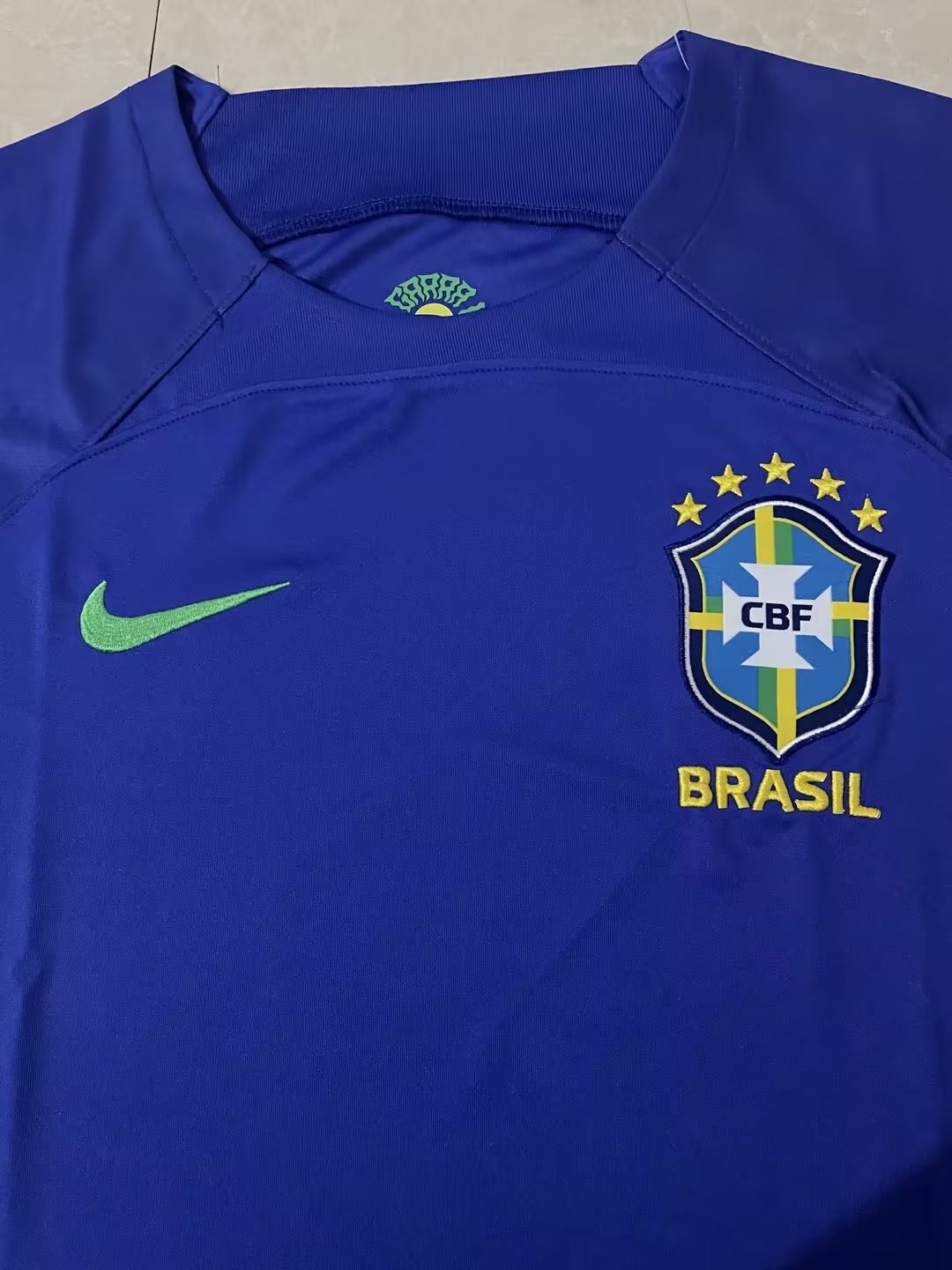 Camisa do Brasil Azul Torcedor Masculino - Copa 2022 Caru Store