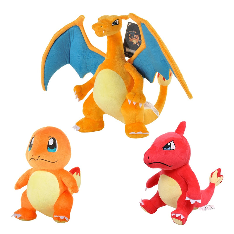 Pelúcias Pokemón - dinossauros Caru Store