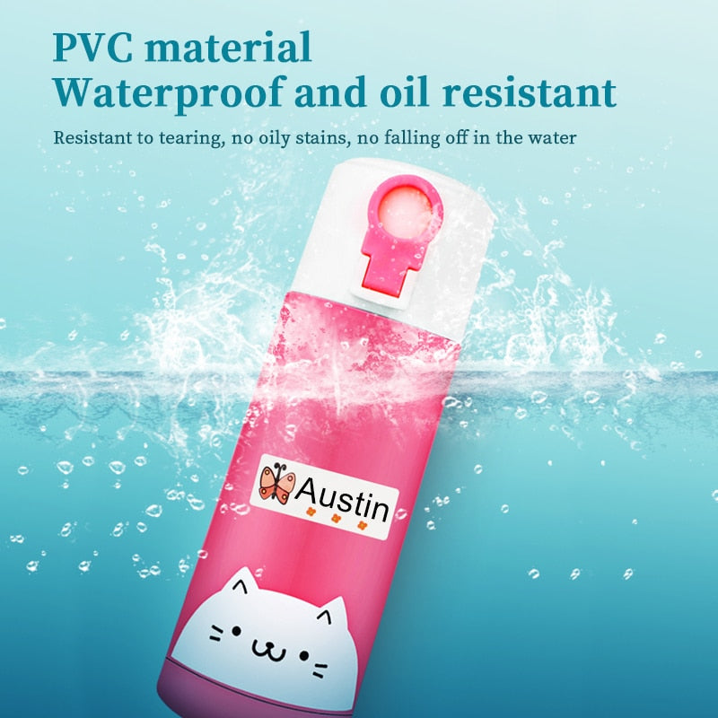 Adesivos Etiquetas à prova d'água para personalizar Caru Store