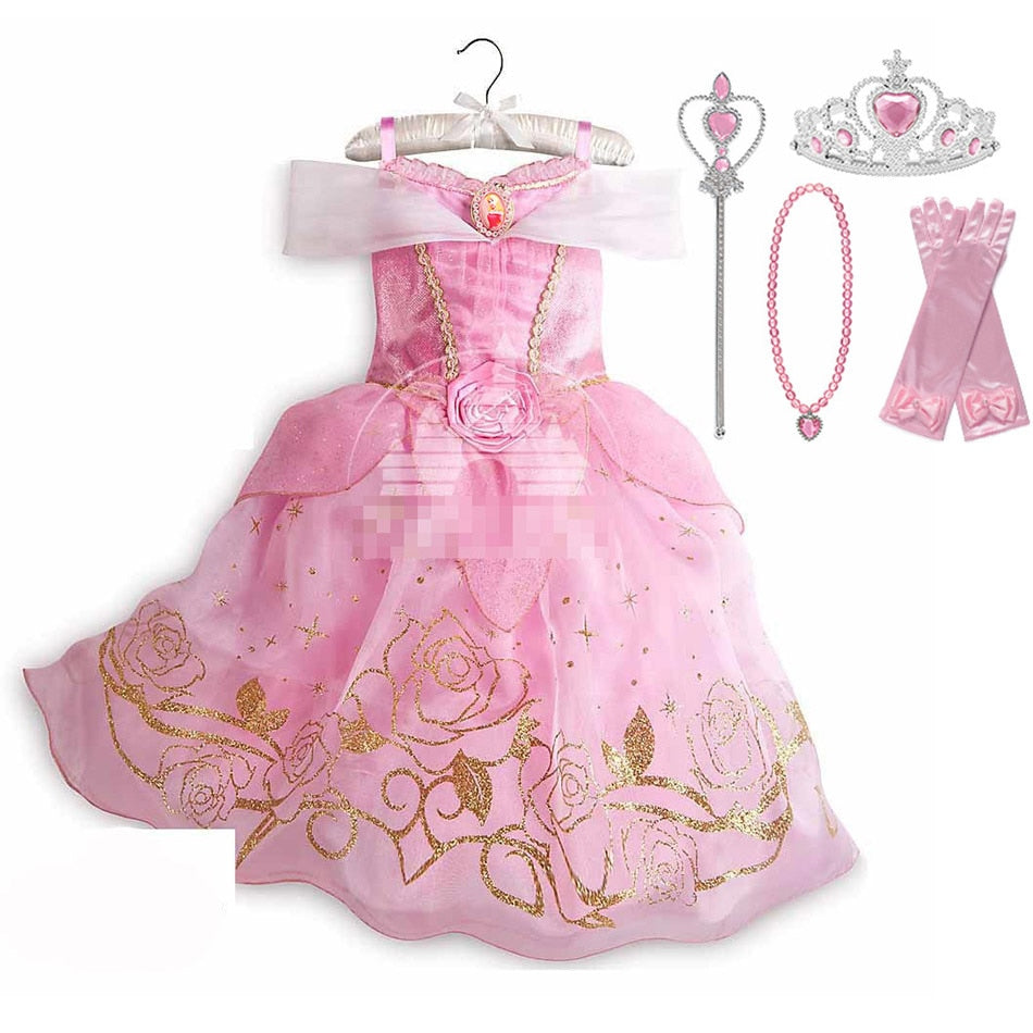 Fantasia Princesas Disney - 2 a 8 anos Caru Store