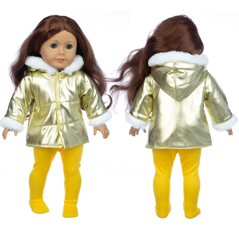 Roupas de inverno para boneca de 43cm tipo American Girl Caru Store