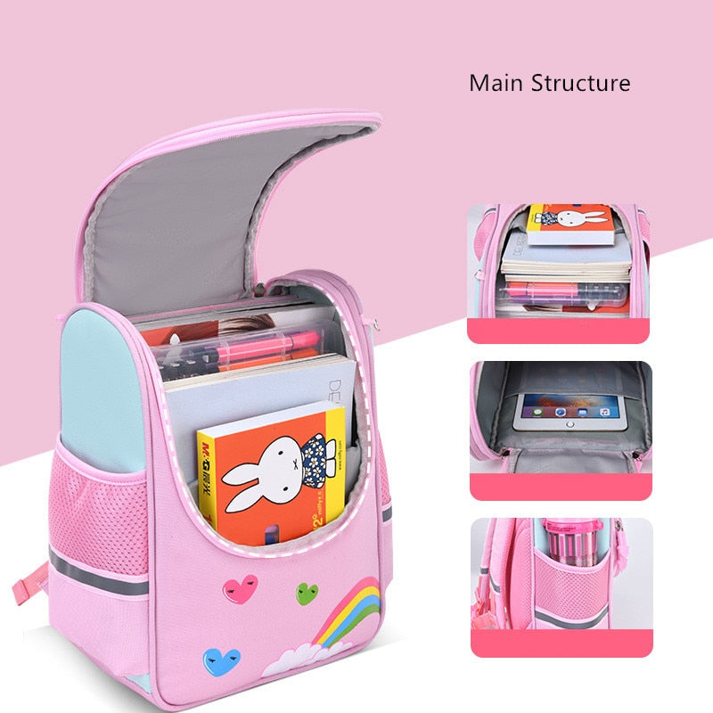 Mochila Infantil Estudantes - 32 cm Caru Store