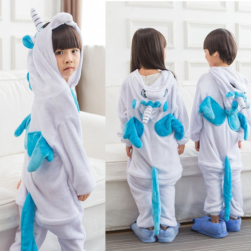 Pijama Infantil com capuz - 4 a 12 anos Caru Store