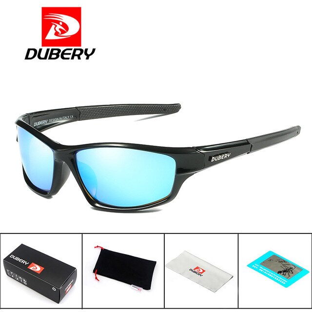 Óculos de sol esportivo polarizado, masculino, leve - DUBERY Caru Store