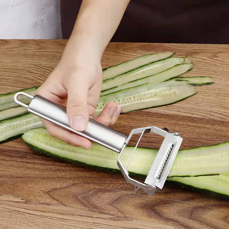 Descascador multi-função para frutas e legumes - Stainless Caru Store