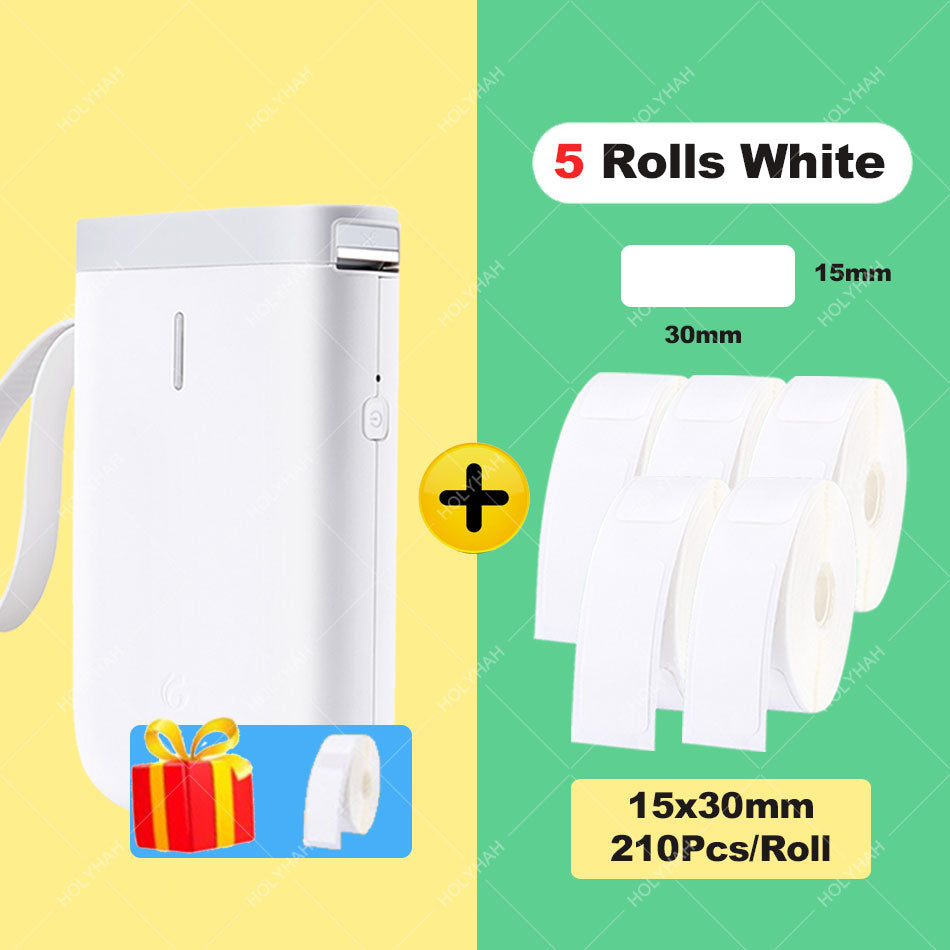 Niimbot D11 impressora térmica de etiquetas de bolso portátil sem fio bluetooth Caru Store