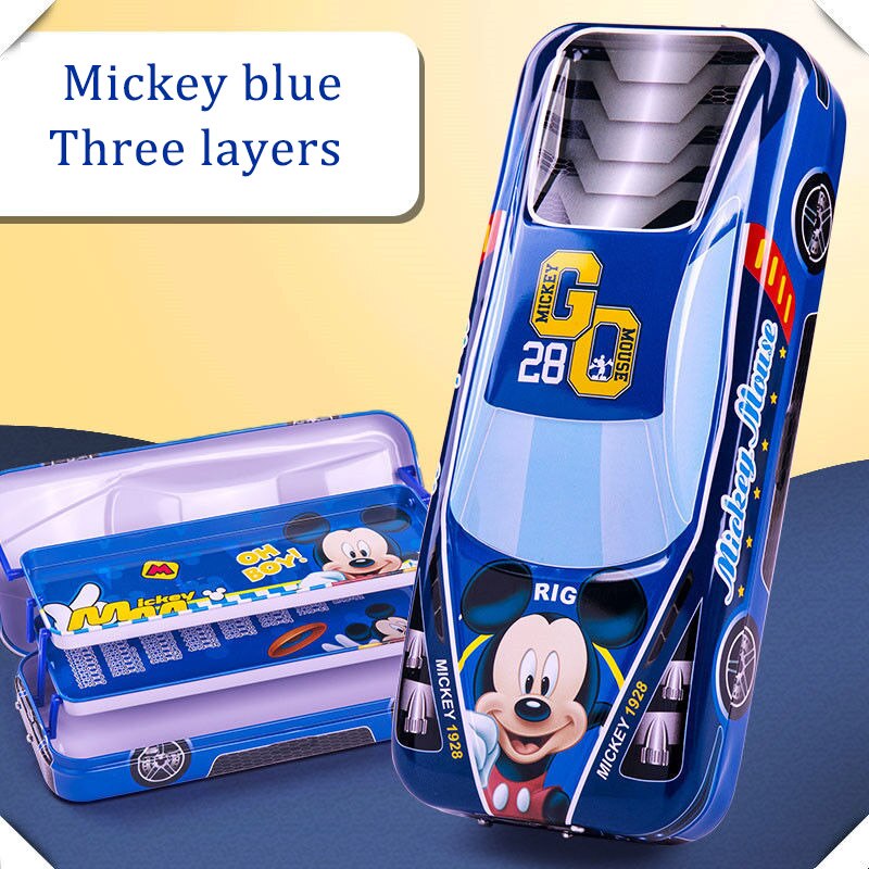 Estojo Escolar Disney Mickey Carros Caru Store