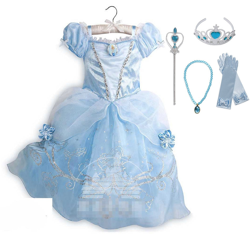 Fantasia Princesas Disney - 2 a 8 anos Caru Store