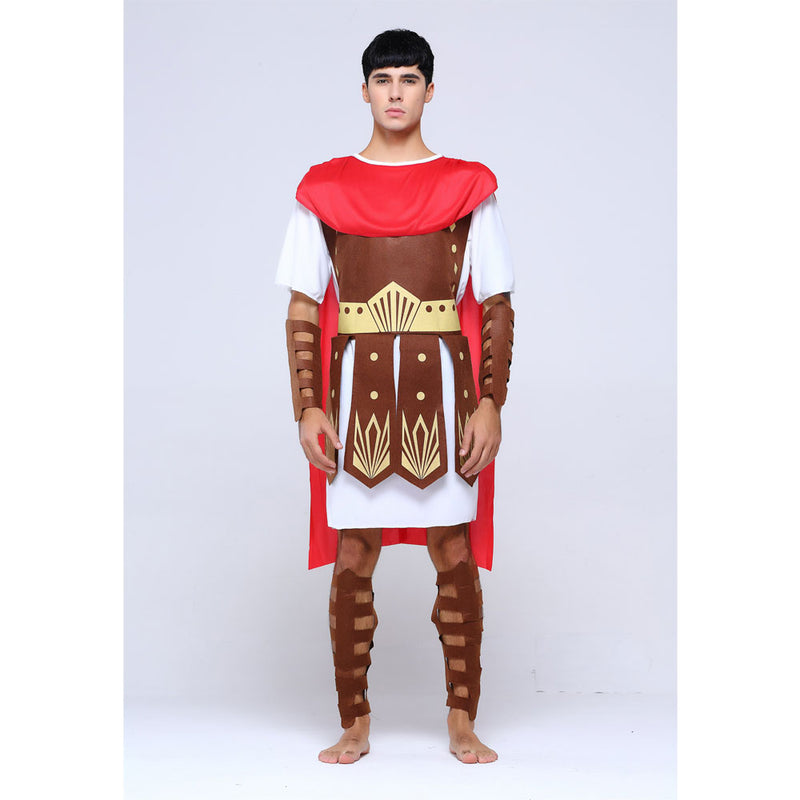 Fantasia Masculina De Guerreiro Gladiador Romano, Cosplay