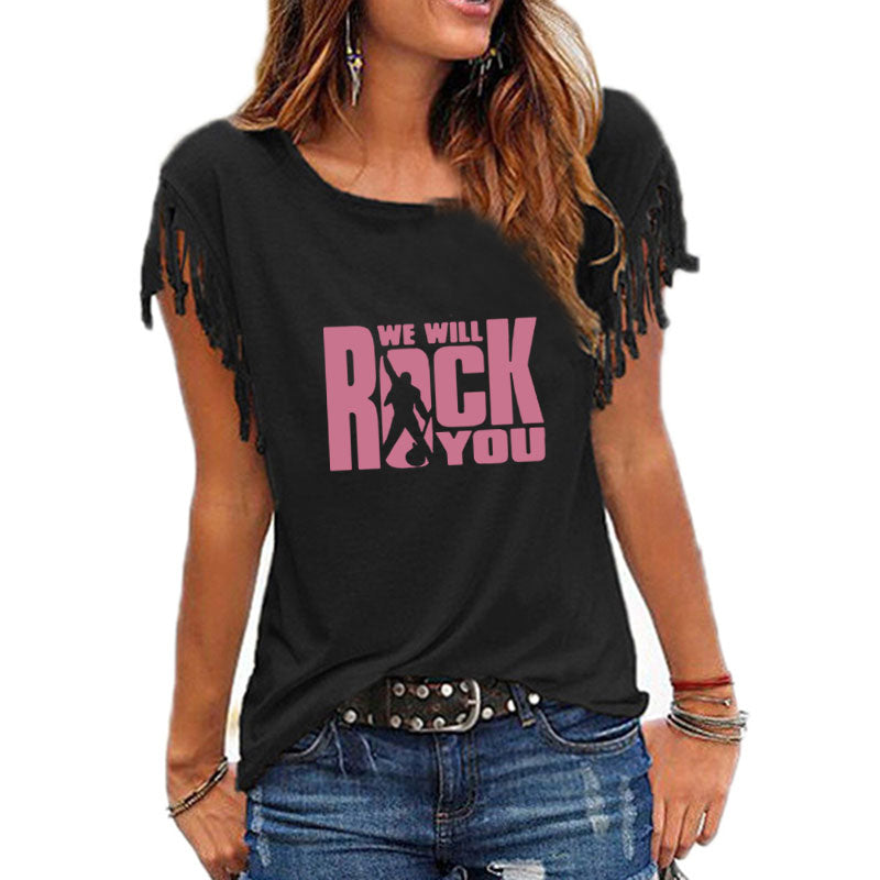 Camisa Rock feminina Caru Store