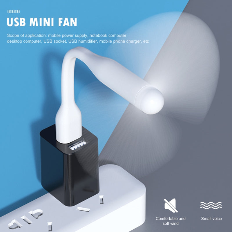 Mini Ventilador USB portátil Caru Store