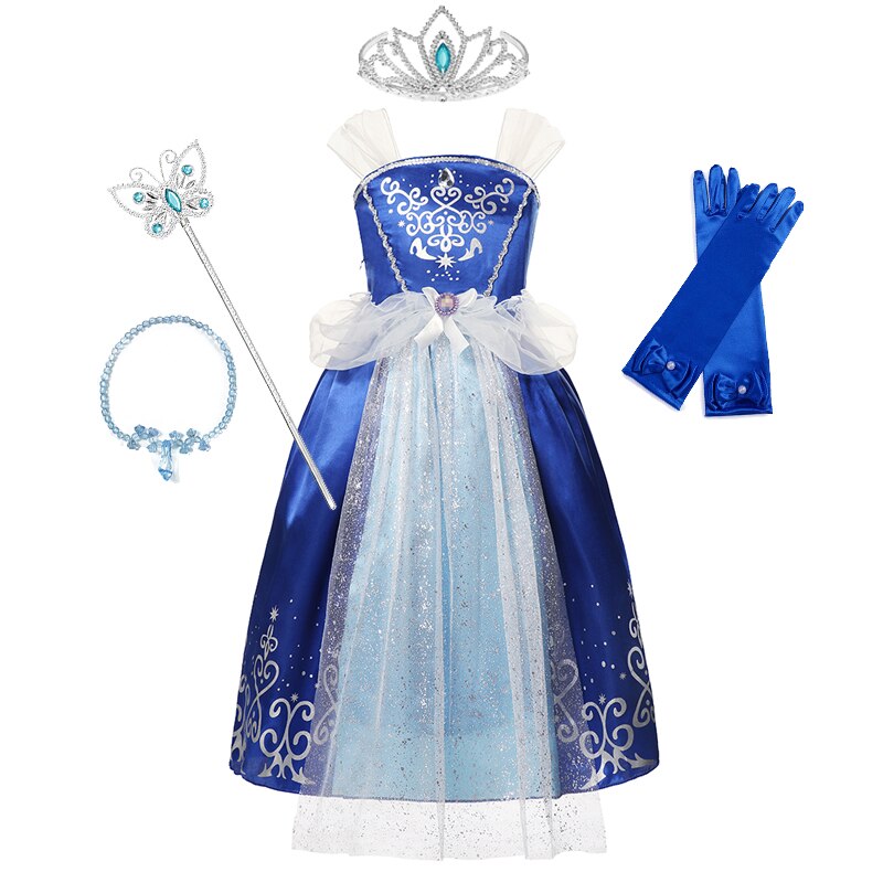 Fantasia Princesas Disney - 2 a 8 anos Caru Store