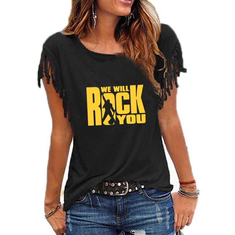 Camisa Rock feminina Caru Store