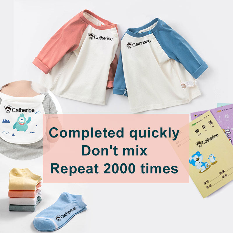 Carimbo Infantil para Tecido, à prova d'água - bichinhos Caru Store