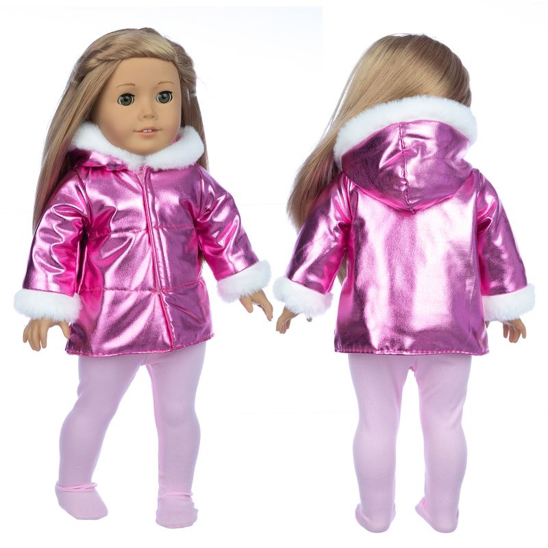 Roupas de inverno para boneca de 43cm tipo American Girl Caru Store
