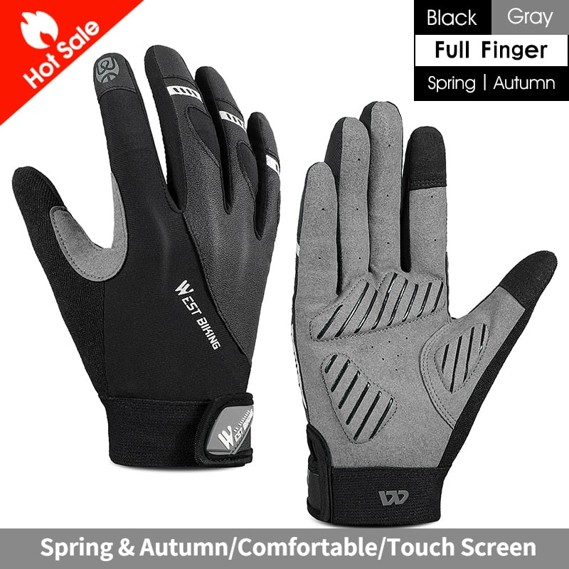 WEST BIKING Luvas Touch Screen Ciclismo Caru Store