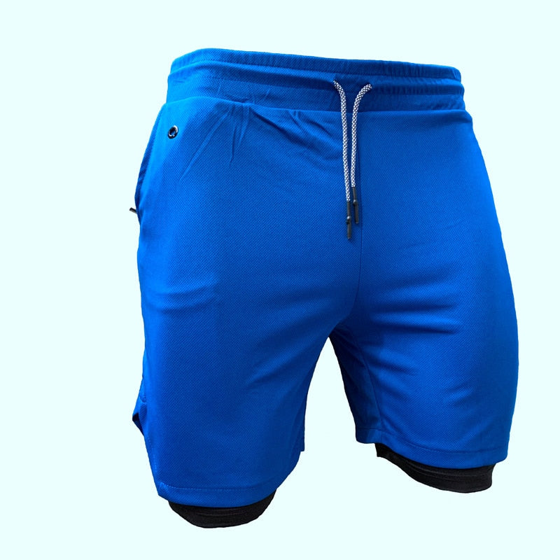 Shorts Masculino 2 em 1 para treino Caru Store