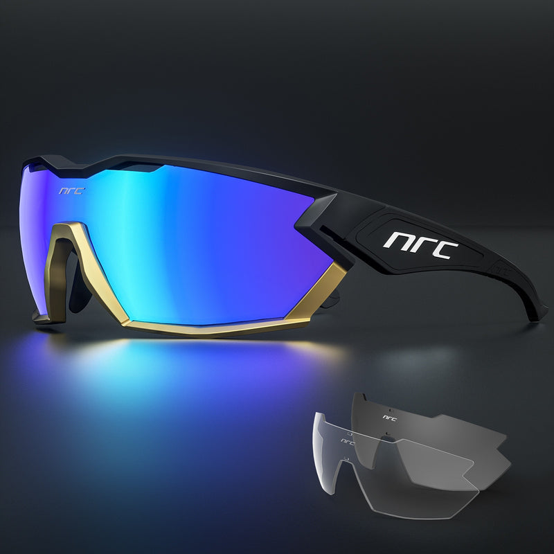 2022 NRC P-Rid Óculos de Sol Ciclismo Fotocromáticos proteção UV 400 Caru Store