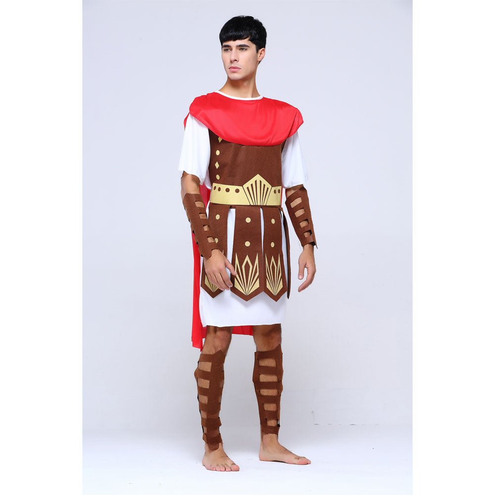 Fantasia de adulto Guerreiro Romano Gladiador - feminino e masculino Caru Store
