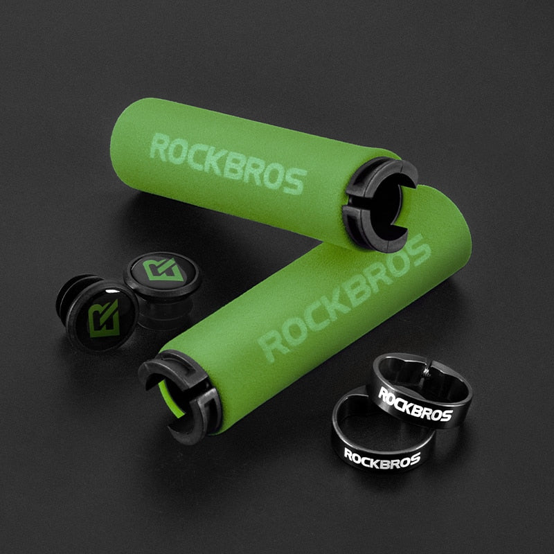 ROCKBROS-Empunhadura para guidão de bicicleta, Caru Store