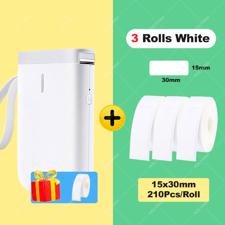 Niimbot D11 impressora térmica de etiquetas de bolso portátil sem fio bluetooth Caru Store