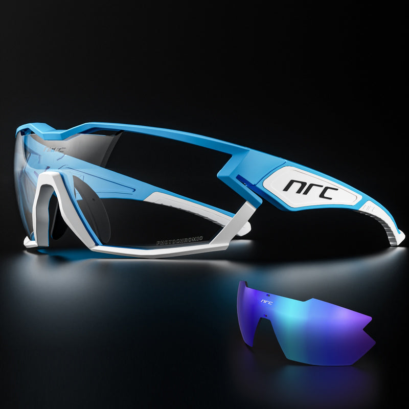 2022 NRC P-Rid Óculos de Sol Ciclismo Fotocromáticos proteção UV 400 Caru Store