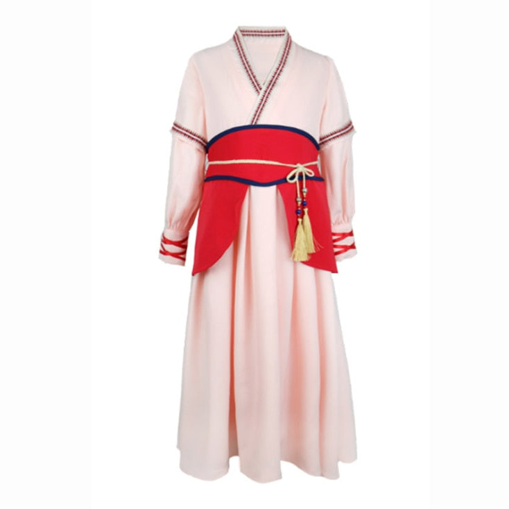 Mulan cosplay vestido para meninas Caru Store