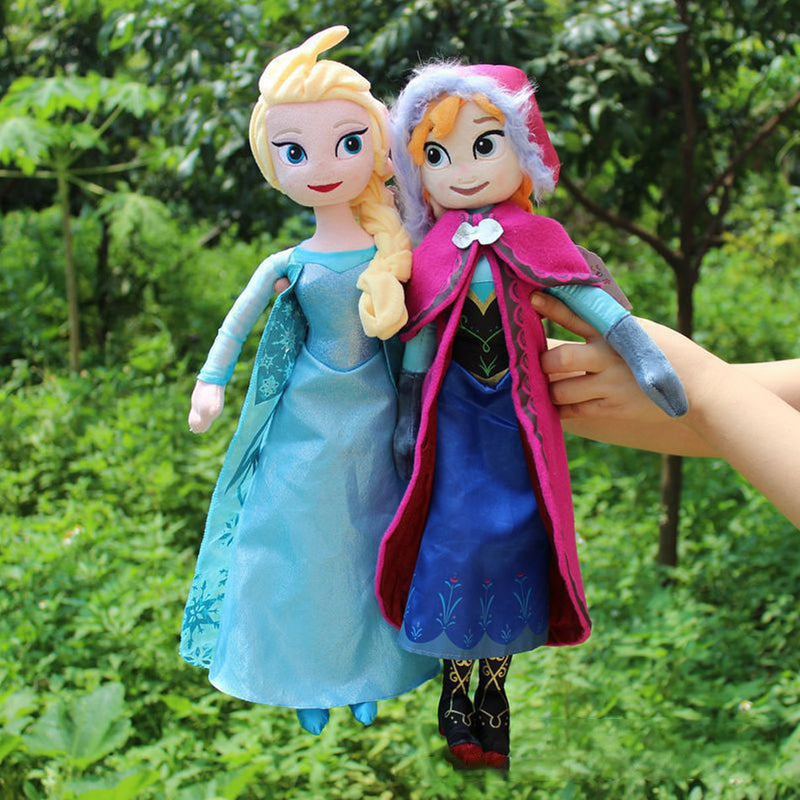 Anna e Elsa bonecas de pelúcia brinquedos - 40cm Caru Store