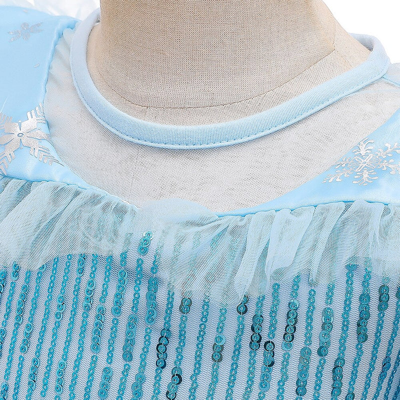 Fantasia Frozen Elsa vestido para meninas Caru Store