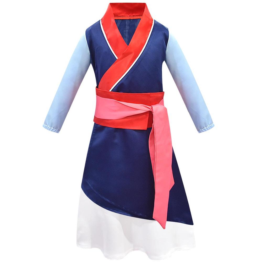 Mulan cosplay vestido para meninas Caru Store