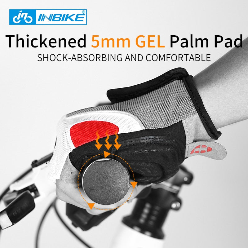 Luvas de gel para ciclismo - INBIKE Caru Store