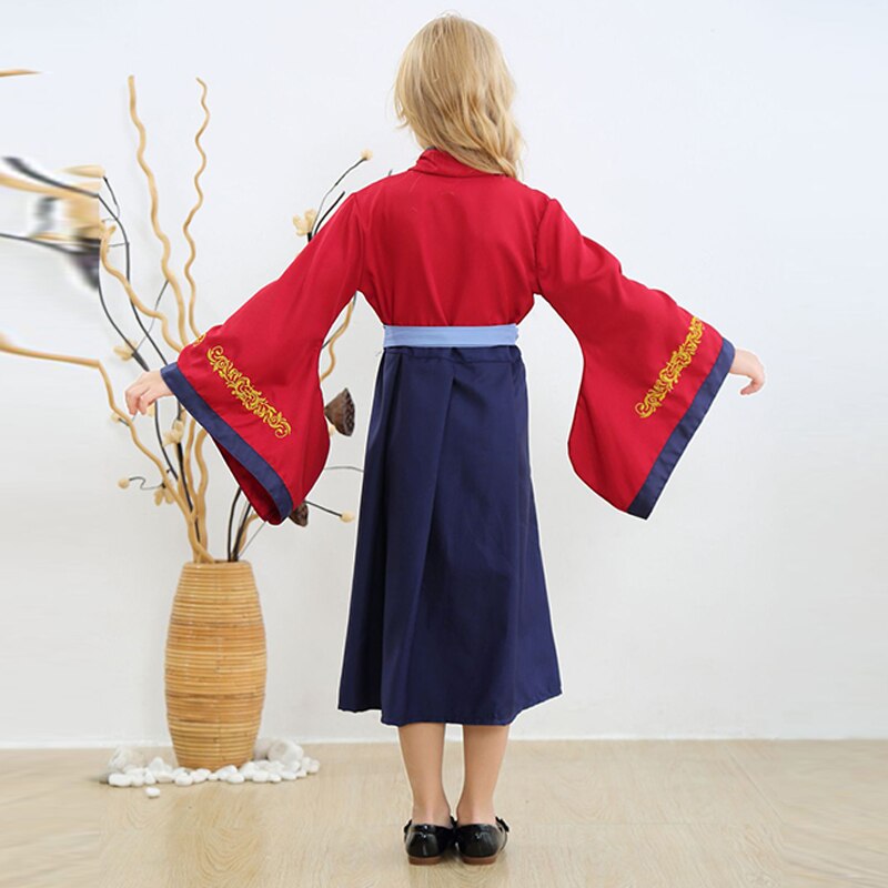 Mulan cosplay vestido para meninas Caru Store