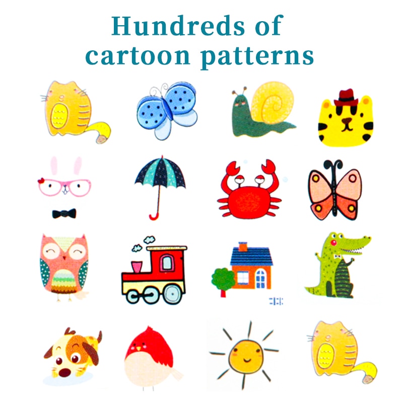 Adesivos Etiquetas à prova d'água para personalizar Caru Store