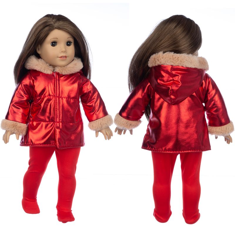 Roupas de inverno para boneca de 43cm tipo American Girl Caru Store