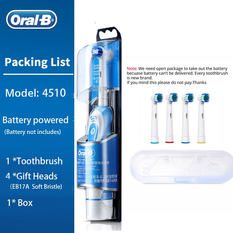 Oral B escova de dentes elétrica Caru Store