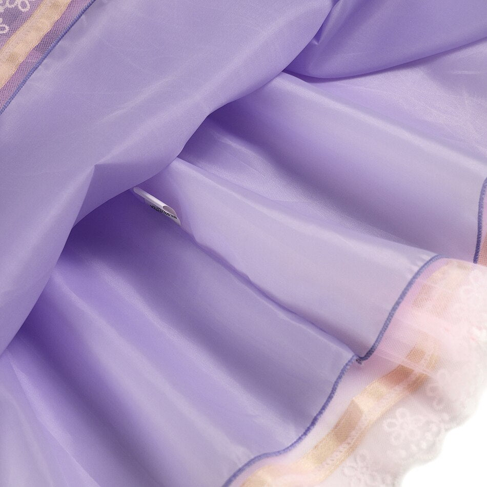 Fantasia Vestido da Rapunzel - 2 a 10 anos Caru Store