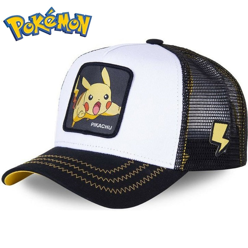 Boné Anime Pokemon Baseball Caru Store